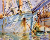 In a Levantine Port - 约翰·辛格·萨金特